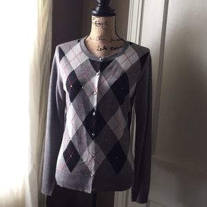 Argyle Cardigan